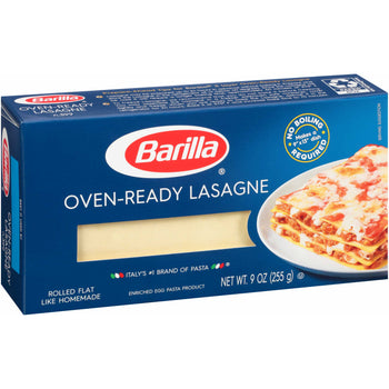 Barilla Oven Ready Lasagna (9 oz) - Papaya Express